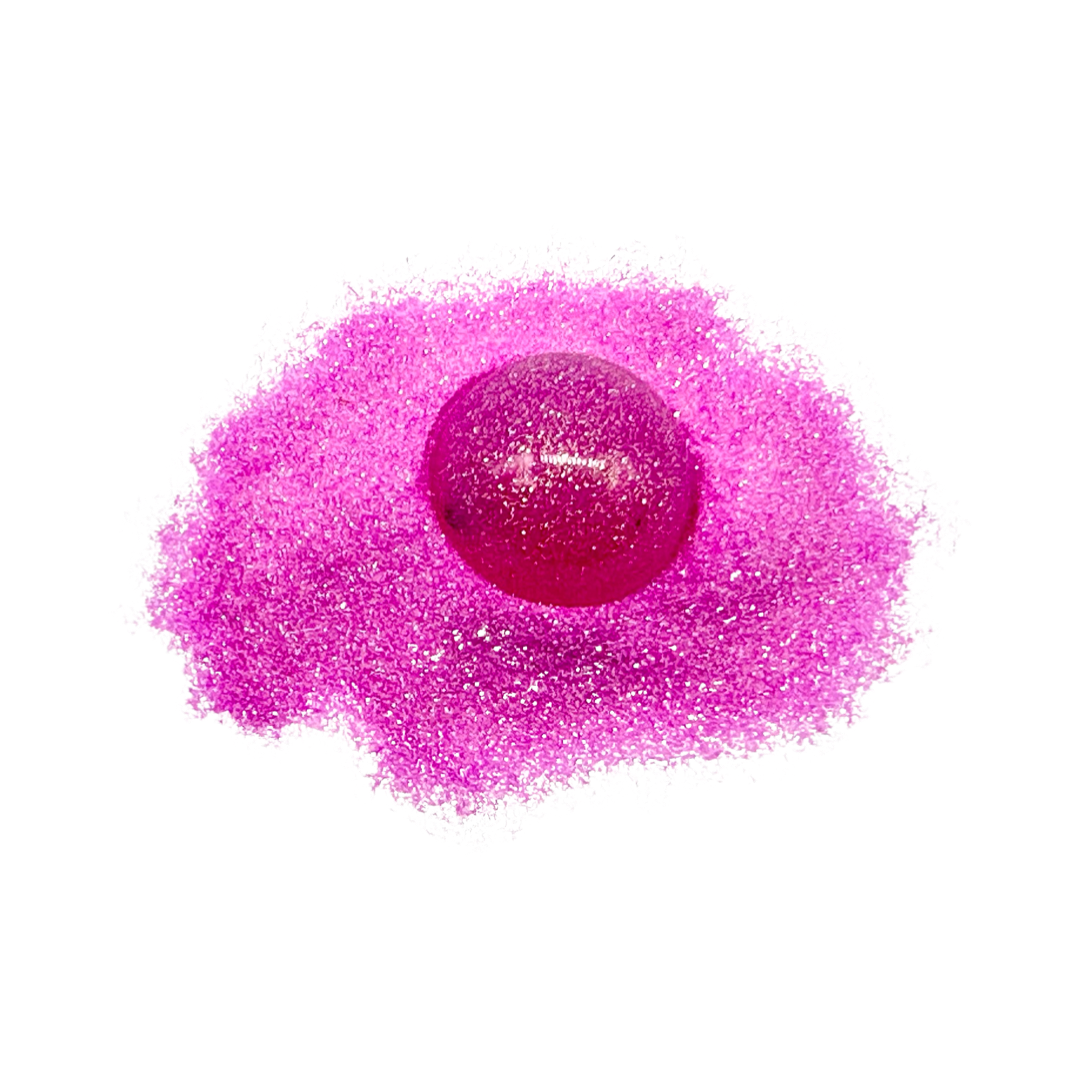 Fluro Purple Resin Art Sparkle